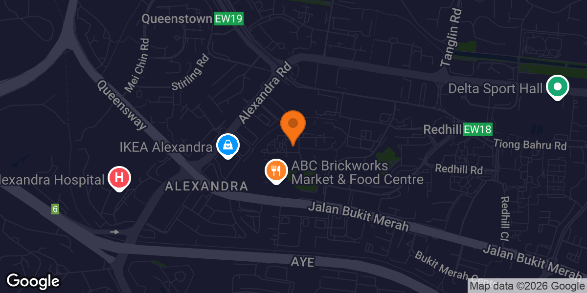 Map showing Apex Fitness