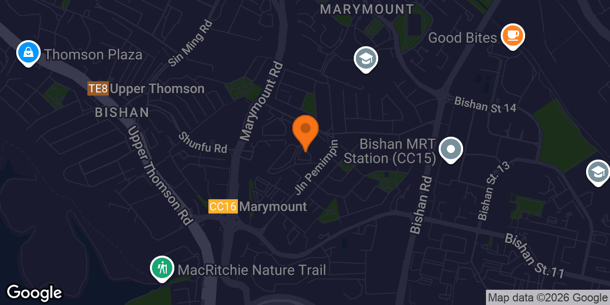 Map showing BFT Upper Thomson