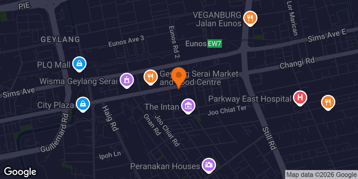 Map showing FAB Functional Fitness
