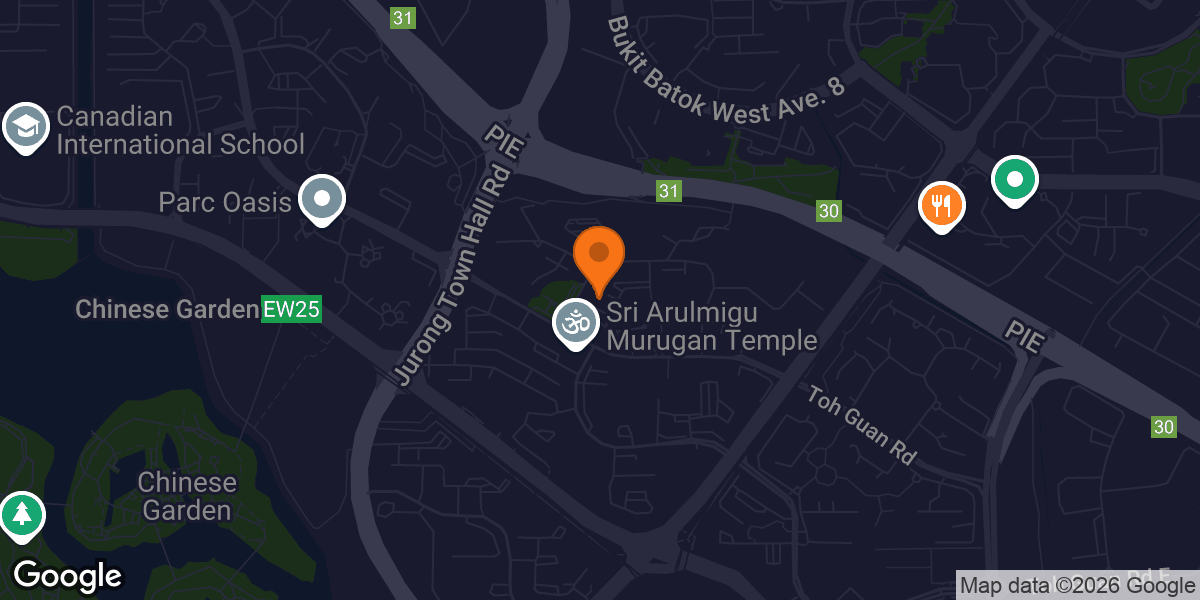 Map showing MyGymLab