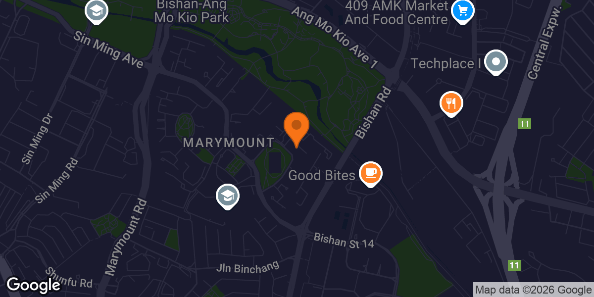 Map showing Nova Training