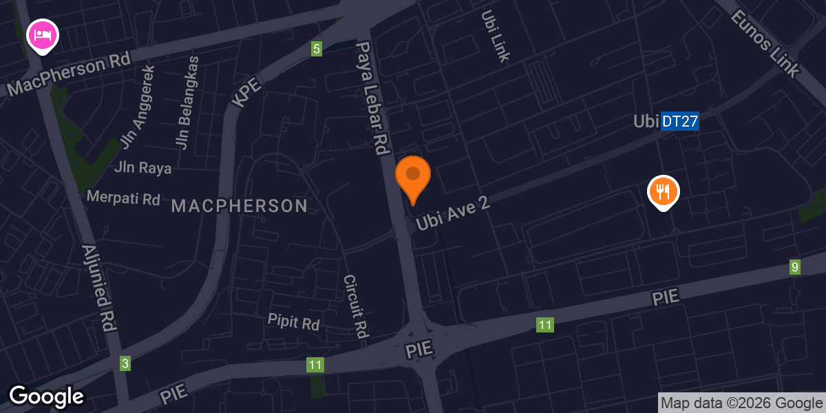 Map showing Rasa Fitkraft Academy
