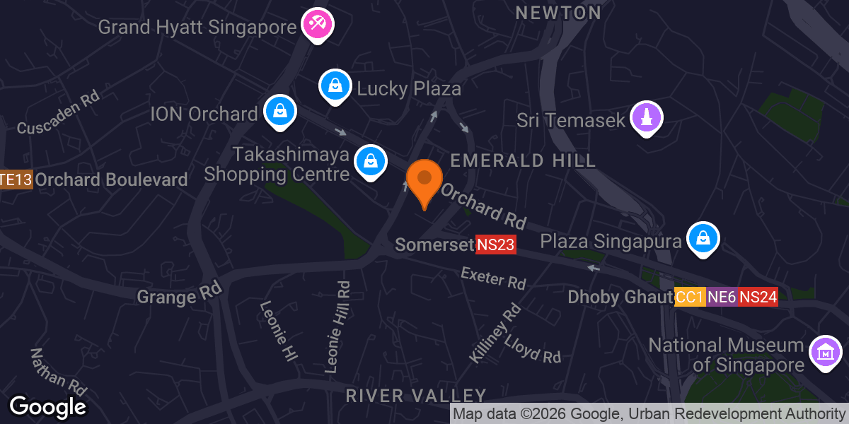 Map showing Revolution Orchard