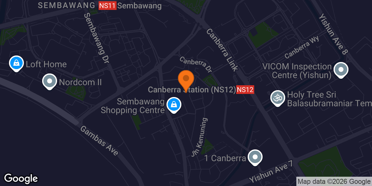Map showing Swolefit Garage