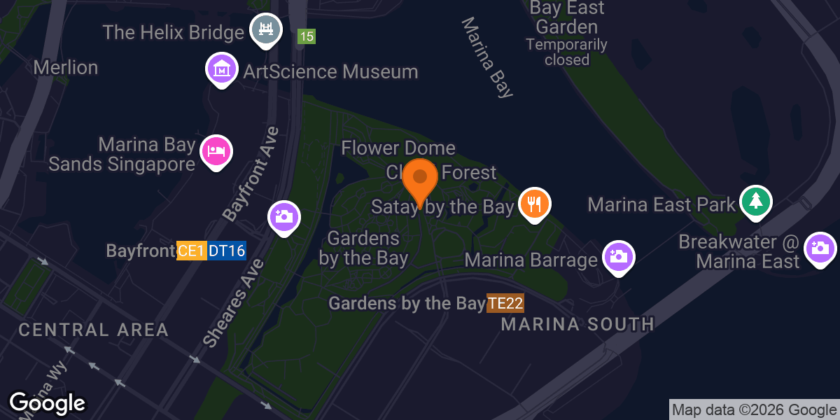 Map showing The District Training