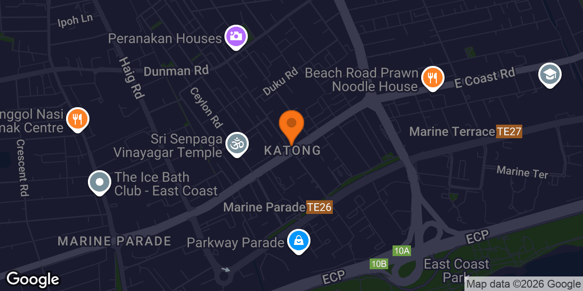 Map showing The Flow Studio - Pilates | East Coast