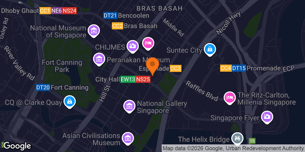 Map showing UFIT City Hall